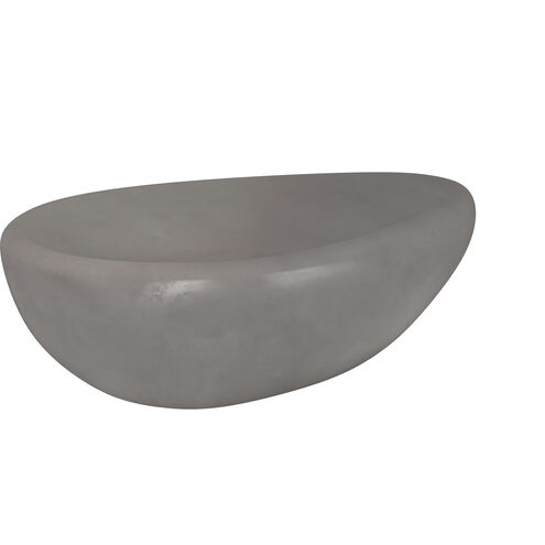 Corvo 54 X 34 inch Grey Outdoor Coffee Table, Large
